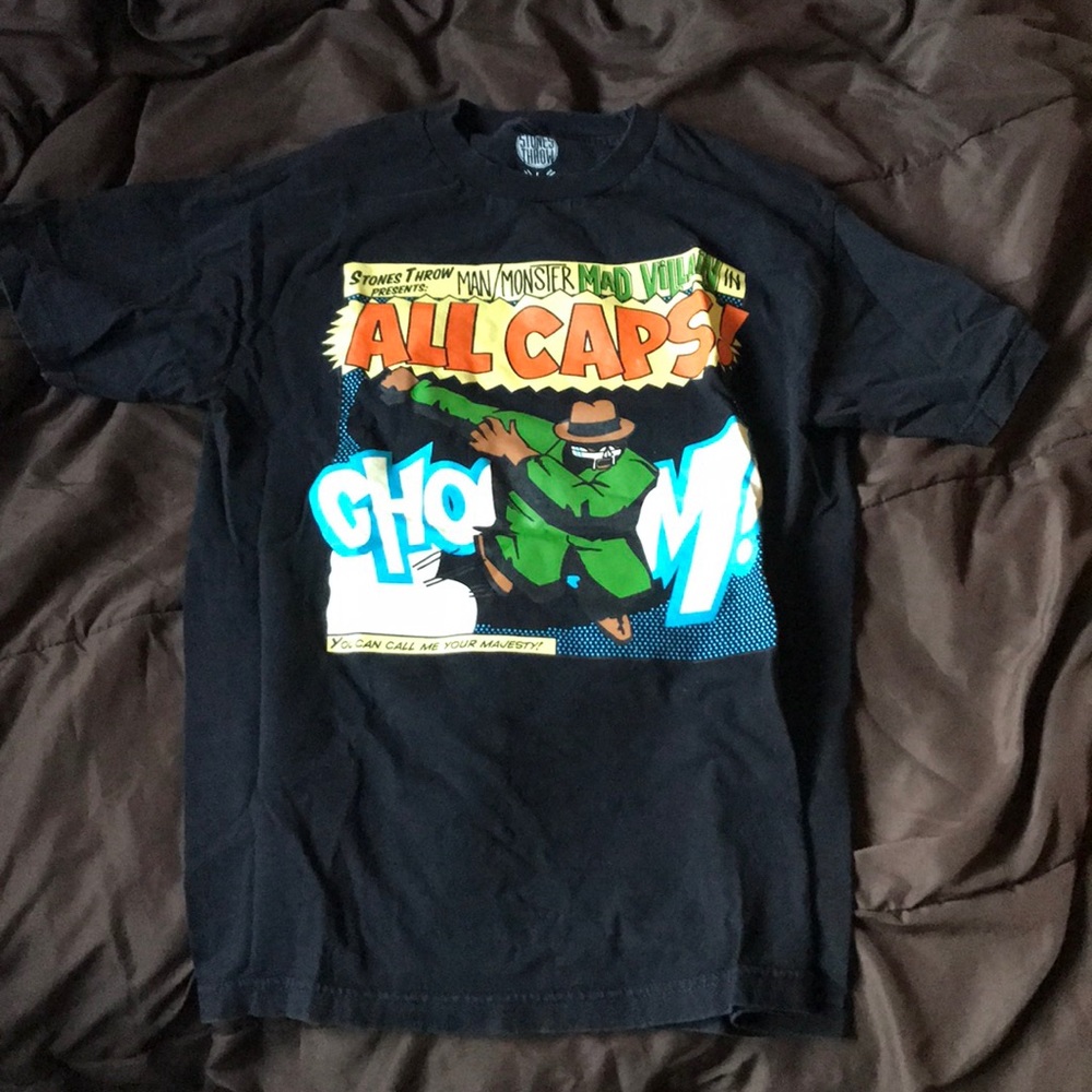 Madvillain All Caps Comic Tee